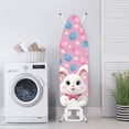 thumbnail image 3 of HELLHERO Ironing Board Cover Soft Dust Covers Easy to Install Ironing Board Covers Replacement Accessories, Rabbit Easter Egg Design, 3 of 5
