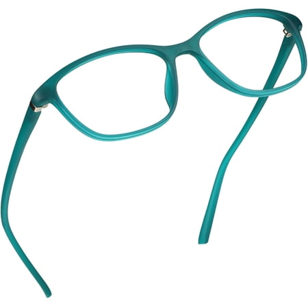 LifeArt Blue Light Blocking Glasses, Anti Eyestrain, Computer Reading Glasses, Gaming Glasses, TV Glasses for Women Men, Anti Glare (Green, +3.00 Magnification)