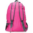 thumbnail image 3 of Miami Carryon TLFDBPRD 17 x 12.5 in.  Water-resistant Foldable Backpack &amp; Daypack  Pink, 3 of 3