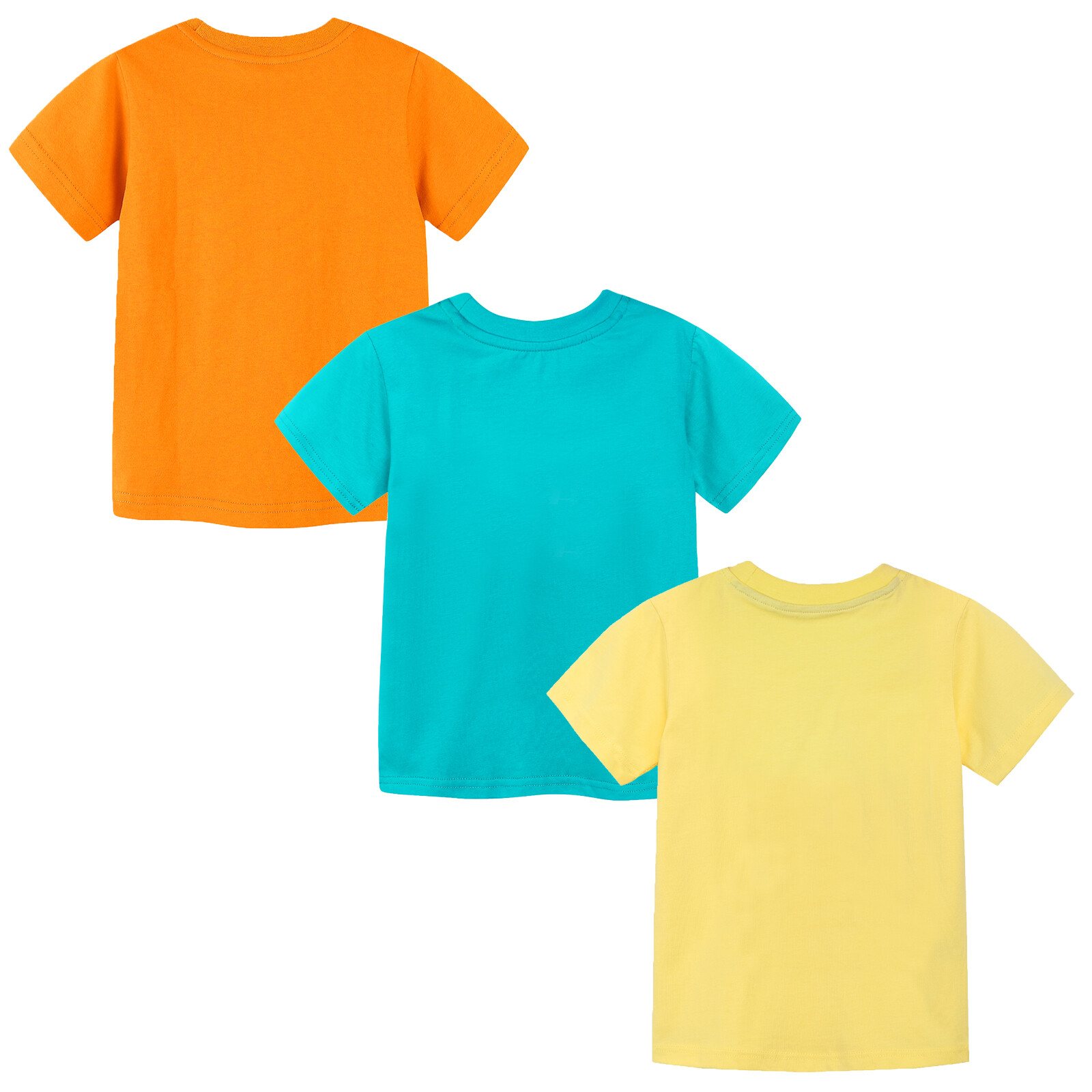 HILEELANG Toddler Boys T-Shirts 3-Pack, 100% Cotton photo 3