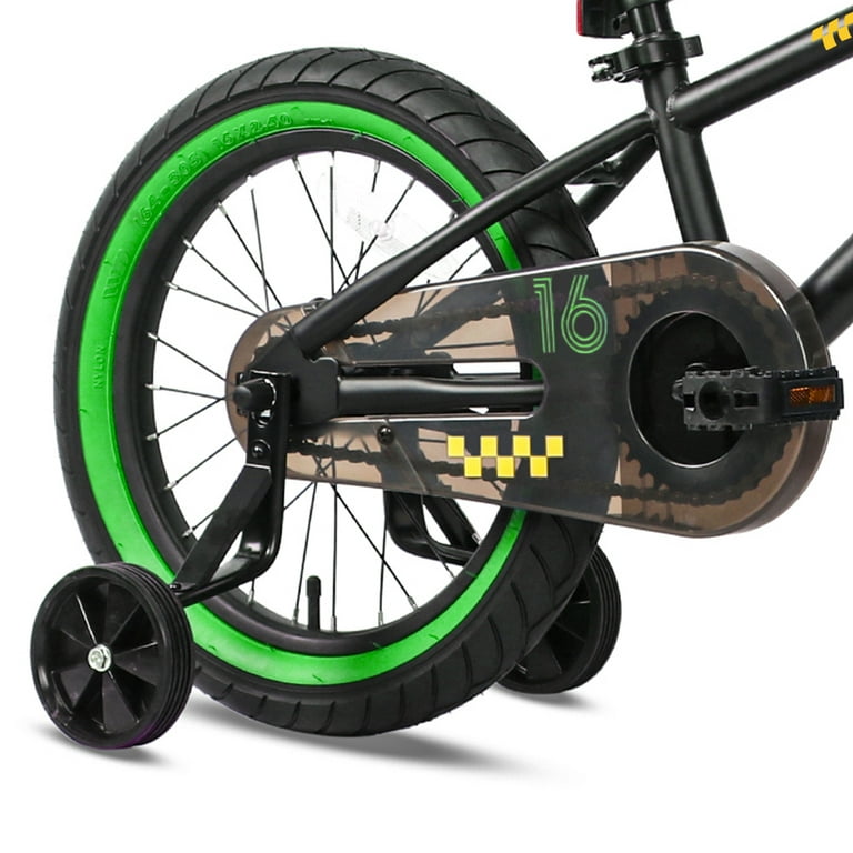 【Glerc】NuNu 　16インチ　 子ども用自転車 　BMXスタイル自転車 Glerc NuNu 16 Inch Kids Bike Ages 4 5 6 7 Years Old Little