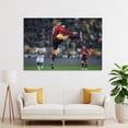 thumbnail image 4 of Zlatan Ibrahimovic Soccer Famous Poster Athlete Poster Cool Artworks Painting Wall Art Canvas Prints Hanging Picture Home Decor Posters Gift 16x24inch(40x60cm), 4 of 6