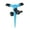 Blue, variant on sunsanly Watering Sprinkler 360 Degree Rotating Garden Sprinkler Large Area Coverage Lawn Sprinkler with Spike for Plant Irrigation