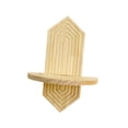 thumbnail image 3 of Estante de pared de madera estilo bohemio para baño, decoración de guardería, moderno estante flotante decorativo para dormitorio, oficina y baño., 3 of 9