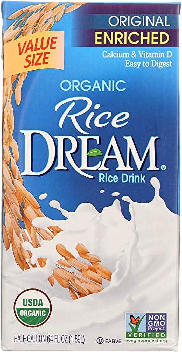 (3 pack) Rice Dream Organic Original Rice Drink, 64 Fl. Oz.