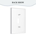 thumbnail image 4 of Panel de interruptores con marco romano de cuero simple con luces de conmutación Seahawks Panel de pared Interruptor de luz simple, doble o con tirador, 4 of 8