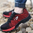 thumbnail image 7 of Steel Toe Sneakers for Men Women Indestructible Work Shoes Comfortable Safety Indestructible Industrial Construction Shoes, 7 of 7