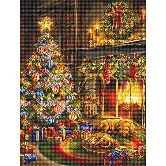 Christmas Eve L8106 Counted Cross Stitch Kit