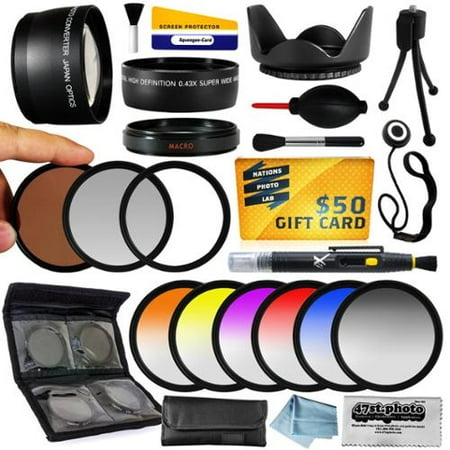 Nikon D40 Body - 25 Piece Advanced Lens Package For The Nikon D100 D200 D300 D300S D700 D7000 D7100 D3000 D3100 D3200 D5000 D5100 D5200 D5300 D40 D40X D50 D60 D70 D90 D80 Includes Deluxe Lens and Filter Kit
