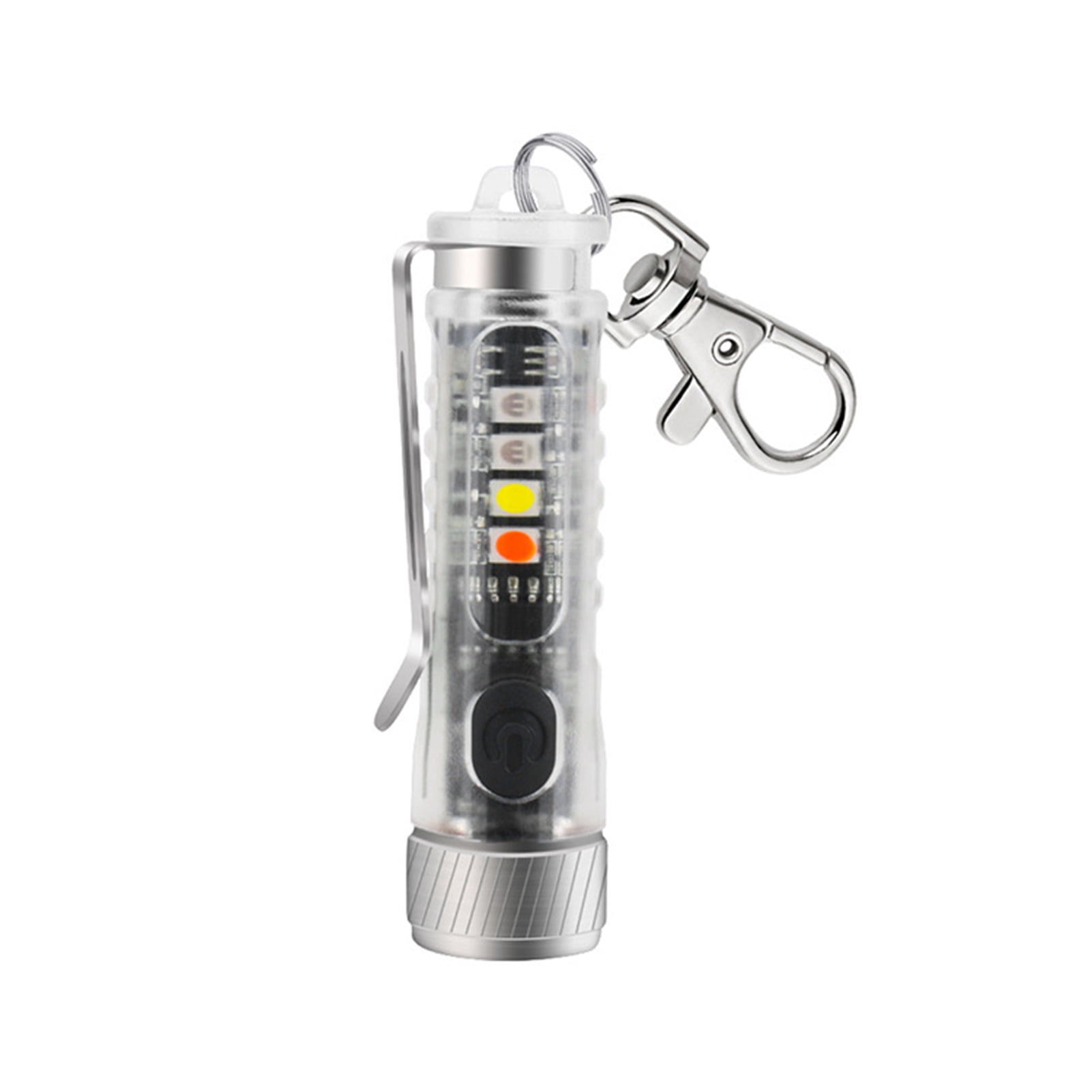 1 Set Keychain Torch IPX6 Waterproof Multiple Lighting Modes Ultra