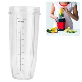 Nutri Bullet BTIHCEUOT Piezas De Repuesto Para Nutribullet, 18/24/32 Oz Copa Superior Exprimidor Copa Piezas Taza Reemplazo Para NutriBullet Nutri 900W(32oz Batidor Pequeño