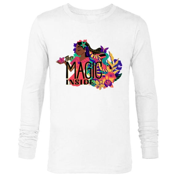 Disney Encanto Isabela Madrigal The Magic Inside - Long Sleeve T-Shirt for Men - Customized-White