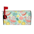 thumbnail image 2 of Lsque Bright Peach Mailbox Cover Standard Size ,Magnetic Mailbox Covers Post Wraps Letter Box Cover -25.5x21 in, 2 of 9