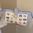thumbnail image 5 of Jiibva Large Capacity Pencil Case, Kawaii Cute Puppy Pencil Cases, Single Layer Pencilcase, Big Pencil Pouch for College Office, 5 of 7