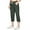 Army Green, variant on Clearance Hontri Womens Business Casual Pants Active Women's Relaxed Lightweight Woven Cargo Capri Pant