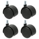 thumbnail image 5 of Caster de Gabinete, Accesorio de Muebles 360 Grados Giratorios Impermebles Buena Capacidad de Carga Casta Universal para Estanterías para cunas para Gabinetes, 5 of 7