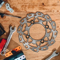 FOMIYES Dirt Bike Rotor 19.00X19.00X0.40CM Round Motorcycle Brake Disc 1Pcs