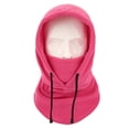 thumbnail image 3 of Pasamontañas Forro Polar Al Viento Máscara Invierno Calentador Cuello para Mujeres Y Hombres (gris), 3 of 8