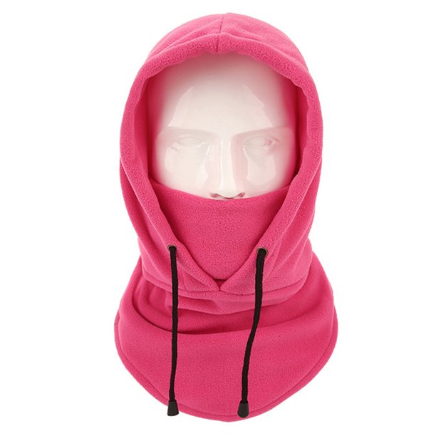 Máscara Invierno Cálida para La Cara Pasamontañas Forro Polar A Prueba Viento Hombres Y Mujeres