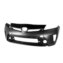 New Toyota OE Unpainted Front Bumper Cover Replaces 5211947934 Without washer fits 2012-2015 Toyota Prius
