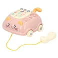 thumbnail image 3 of Teléfono De Charla, Seguro Para Cultivar Las Habilidades Lingüísticas De Los Niños, Juguete Telefónico De Apariencia Encantadora, Práctico Para Niños Tempranos, 3 of 7