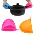 thumbnail image 2 of Cheers 1Pc Silicone Résistant à la Chaleur Gant de Four Anti-Dérapant Pot Bol Titulaire Clip Pot, 2 of 8