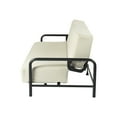 thumbnail image 5 of Homy Casa Modern Convertible Sofa Bed with Metal Frame,Loveseats for Apartments, Beige, 5 of 9