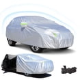 thumbnail image 1 of Cubierta para Automóvil de Universal Impermeable Anti UV,Funda de Coche SUV,a Prueba Polvo, residuos, Viento y Rayos UV, Adecuado para camionetas, SUV y automóviles, 1 of 7