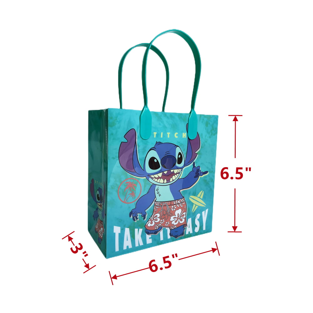 12 Pcs Lilo and Stitch Party Favor Goodie Bags, Lilo and Stitch Party Gift  Bags for Birthday, Stitch Party Favor Bags