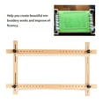 thumbnail image 4 of Embroidery Frame Crossed-stitch Frame Embroidery Tool Sewing Supplies 60x100cm Wooden Embroidery Frame Hoop Square Shape DIY Crossed-Stitch Craft Sewing Accessory, 4 of 8