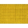 thumbnail image 1 of Ahgly Company Indoor Rectangle Abstract Yellow Modern Area Rugs, 2' x 4', 1 of 4
