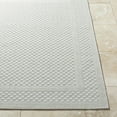 thumbnail image 2 of BoutiqueRugs Brinda Contemporary Area Rug - Outdoor Safe - Light Silver, Sterling Gray - 6'7" x 9', 2 of 6