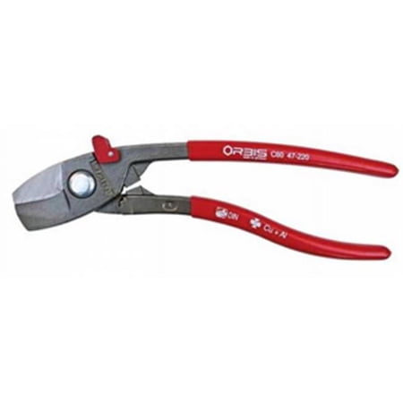 UPC: 0843221020453 | Knipex Tools KX9047220SBA 8.75 in. Angled Soft Material Cable Cutter