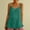Green, variant on Women’s Linen Camisole Tank Top V-Neck Loose Casual Sleeveless Tops Summer Basic Tees Shirts