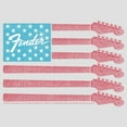 thumbnail image 2 of Women's Fender Guitar Flag Logo  Racerback Tank Top White Heather Small, 2 of 4