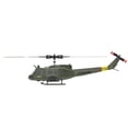 thumbnail image 3 of C032 UH-1 Huey 6CH Gyro Stabilized RC Helicopter - Flybarless Scale Model with Altitude Hold & Optical Flow, Remote Control Helicopter for Adults, Green, 3 of 6