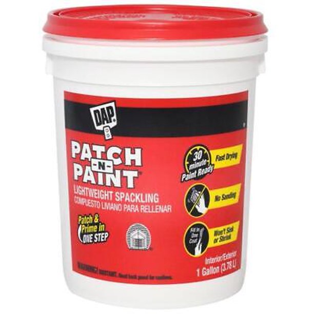 DAP Patch N Paint Ready to Use OffWhite Lightweight Spackling Compound 1 gal