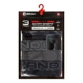 thumbnail image 3 of AND1 Men’s Underwear Flex Regular Leg Boxer Briefs, 3 Pack, 3 of 6