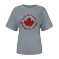 thumbnail image 4 of YDLCAFD T-Shirts pour Femmes Pack Graphique Mode Décontractée Unie Imprimé Mignon Col Rond Manches Courtes T-Shirt Haut, 4 of 6