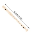 thumbnail image 5 of CEORPER Vertical Flute 8 Hole Soprano Recorder Clarinet Descant Recorders Professional Woodwind Instruments Treble Flute, 5 of 9