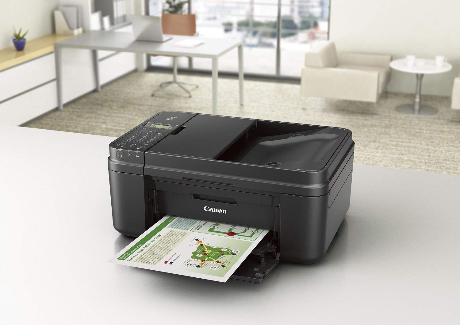 Canon PIXMA MX490 Wireless Office All-in-One Inkjet Printer/Copier/Scanner/Fax Machine - image 5 of 5