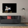 thumbnail image 3 of Epic Graffiti 'Nudibranch On Coral Reef' by Epic Portfolio, Canvas Wall Art, 60"x40", 3 of 8