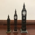 thumbnail image 4 of Handmade Vintage Big Ben Clock Tower Statue Mini Souvenir Gift for Home Table Decor, 4 of 9