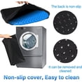 thumbnail image 3 of Large Gel Seat Cushion for Long Sitting – Soft, Breathable, Non-Slip Cover, for Office Chair, Car, Desk, Wheelchair, 3 of 7