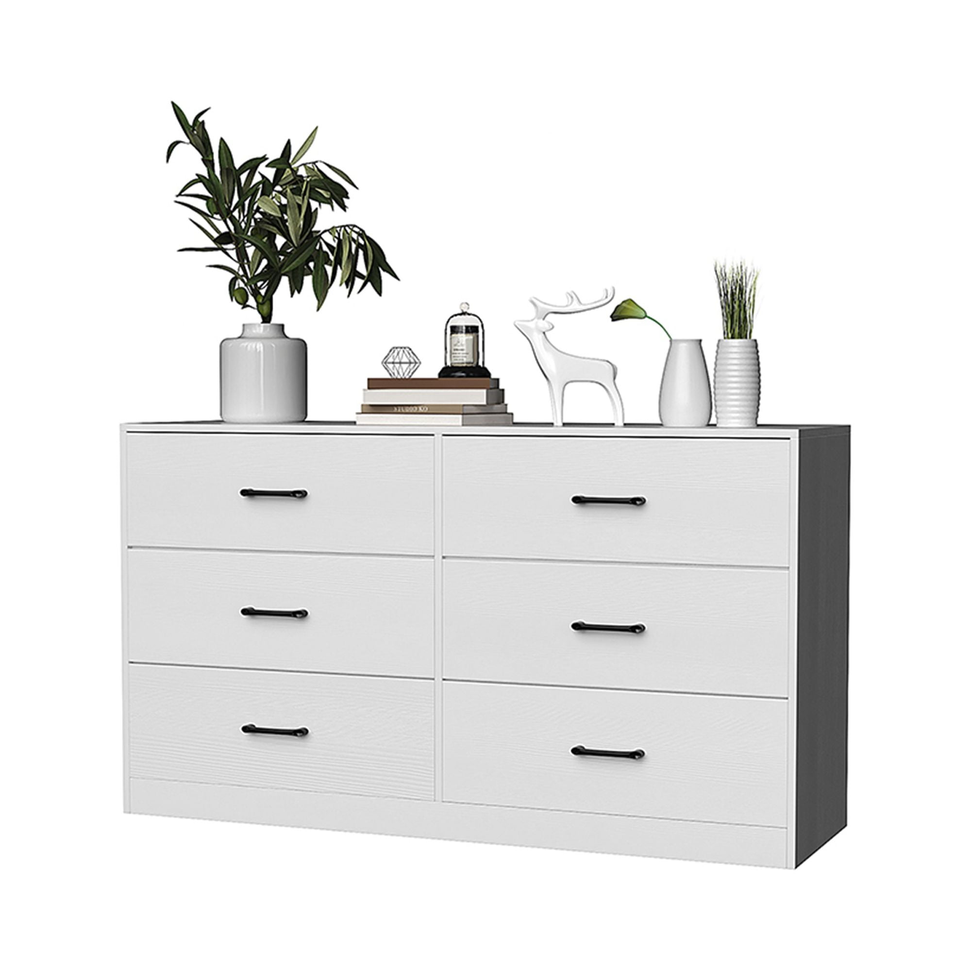 Kadyn White Chest of Drawers, 6 Drawer Dresser for Bedroom, Modern Storage Cabinet for Living Room, Nursery Dresser, Decorative Storage Cabinet for Living Room, Hallway, Entryway Kadyn White Chest of Drawers, 6 Drawer Dresser for Bedroom, Modern Storage Cabinet for Living Room, Nursery Dresser, Decorative Storage Cabinet for Living Room, Hallway, Entryway