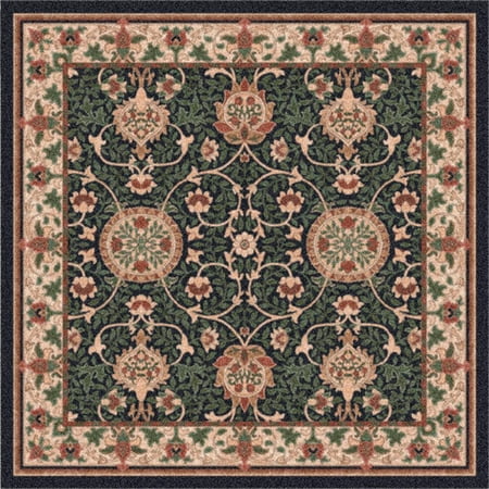 Milliken Pastiche Sumero Cream Ebony Area Rug