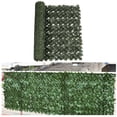 thumbnail image 4 of privacidad de hiedra artificial 19.69''X118.11'' pulgadas Valla que cubre Faux Ivy Vine mi(50x300cm) kusrkot Pantalla de valla de privacidad de hoja, 4 of 7