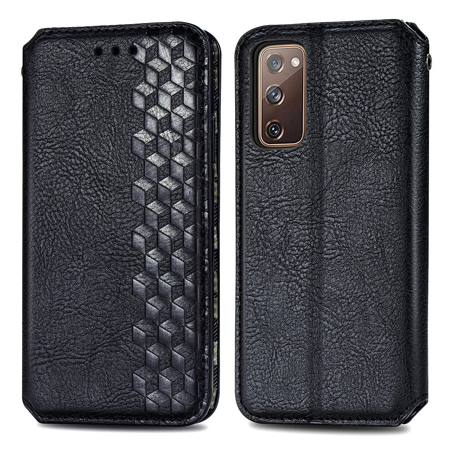 Allytech Galaxy S20 Fe S20 Lite Case Pu Leather Wallet Folio Flip Magnetic Buckle Slim Back 1017