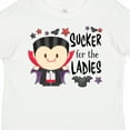 thumbnail image 4 of Inktastic Sucker for the Ladies Cute Vampire Boys or Girls Toddler T-Shirt, 4 of 5