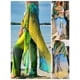 thumbnail image 4 of Irfora Mujeres Kimono Cover Ups Open Front Impreso Cardigan Beach Holiday Beachwear Irfora Cárdigan de mujer, 4 of 7